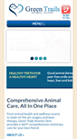 Mobile Screenshot of greentrailsanimalclinic.com